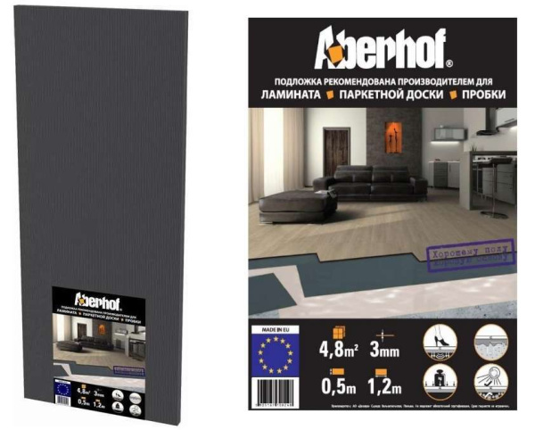 Подложка листовая ABERHOF 3 мм